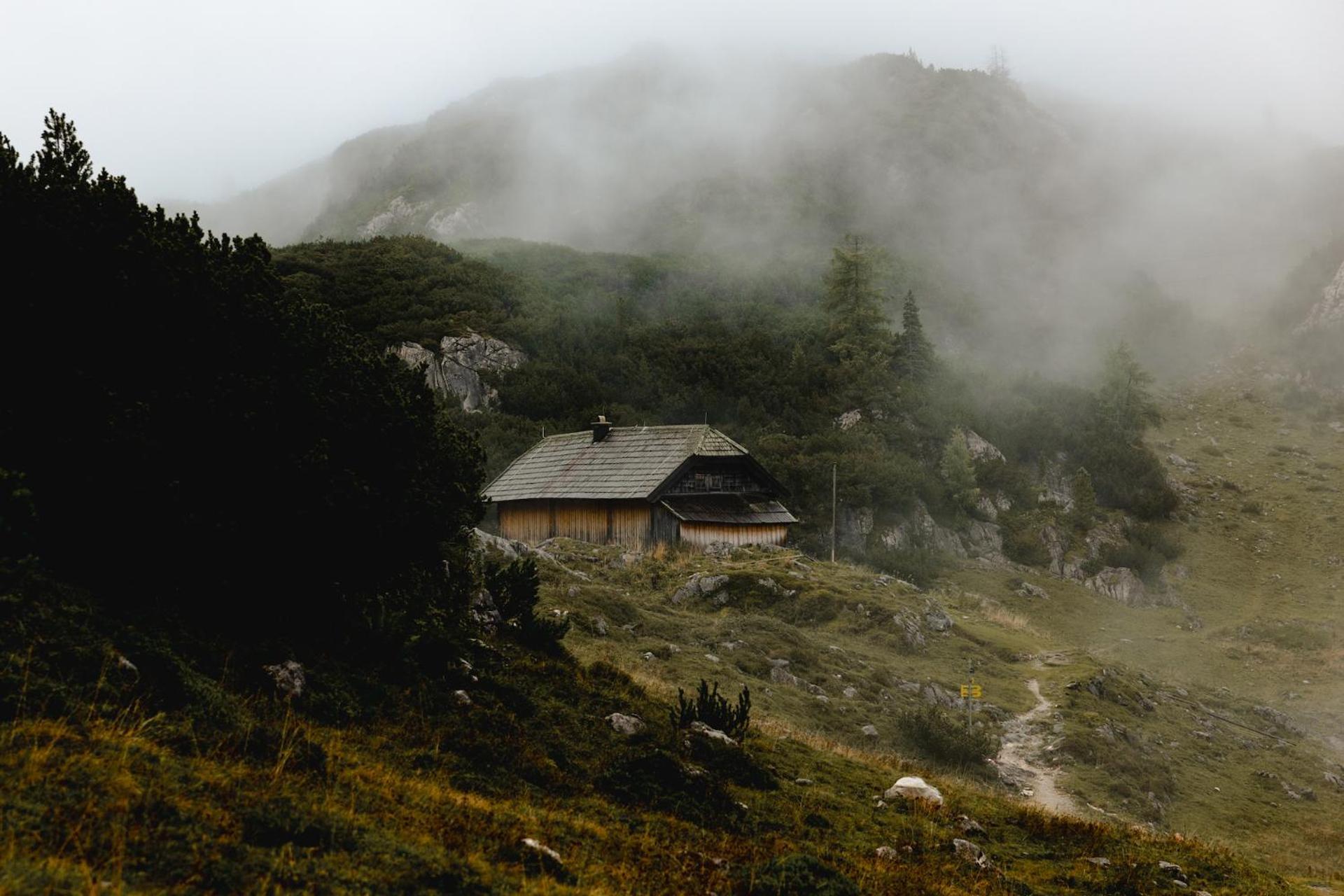 Gjaid-Alm 1739M Am Dachstein-Only Accessible By Cable Car Hotell Obertraun Exteriör bild